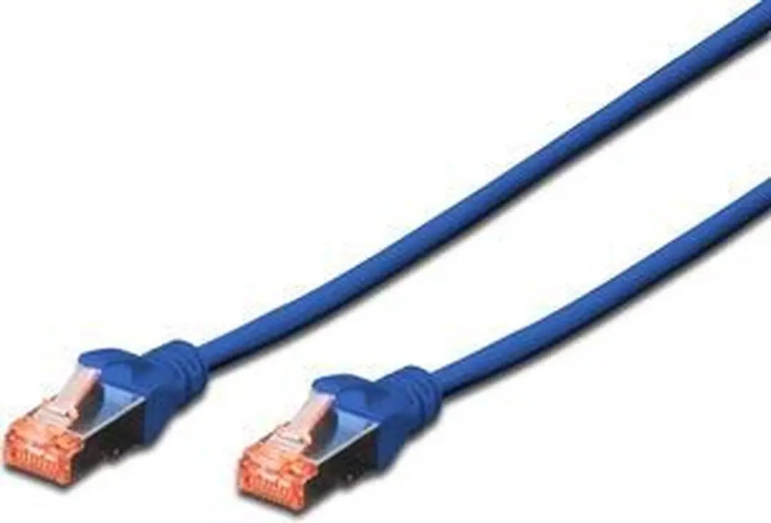 Digitus CAT6 sFTP Kabel 1m - Blauw - 10 Stuks