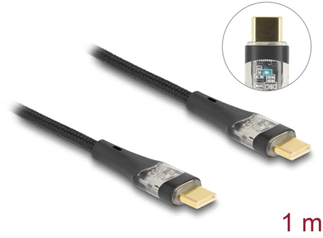 Delock USB-C naar USB-C Kabel 100W PD 3.0