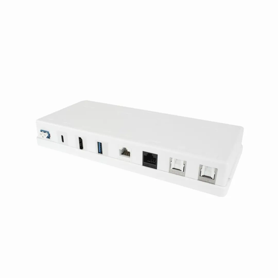 ACT FA6033 Unloaded Surface Keystone Mountbox - 8 Stuks Wit