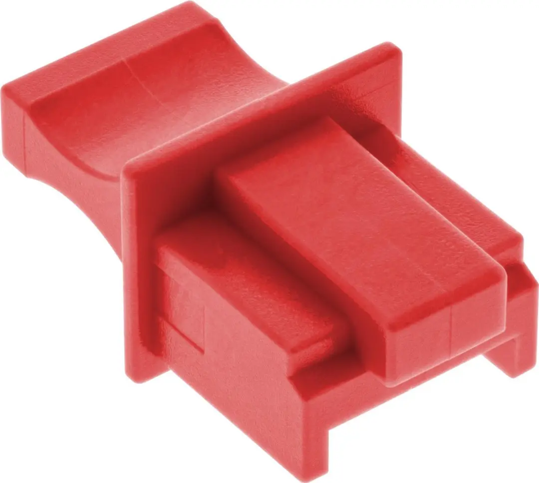 InLine RJ45 Afsluitdoppen - 100 Stuks - Rood