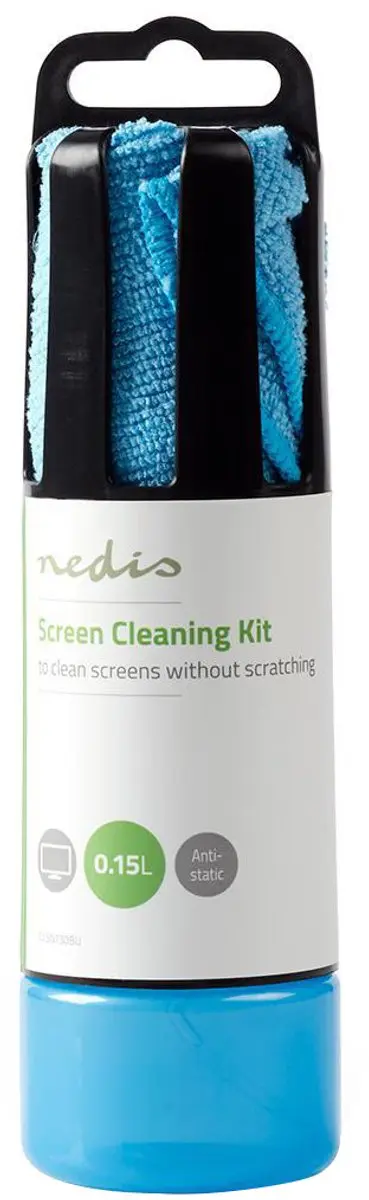 Nedis Schermreiniger CLSN130BU - 150ml - Notebook/Smartphone/Tablet/TV