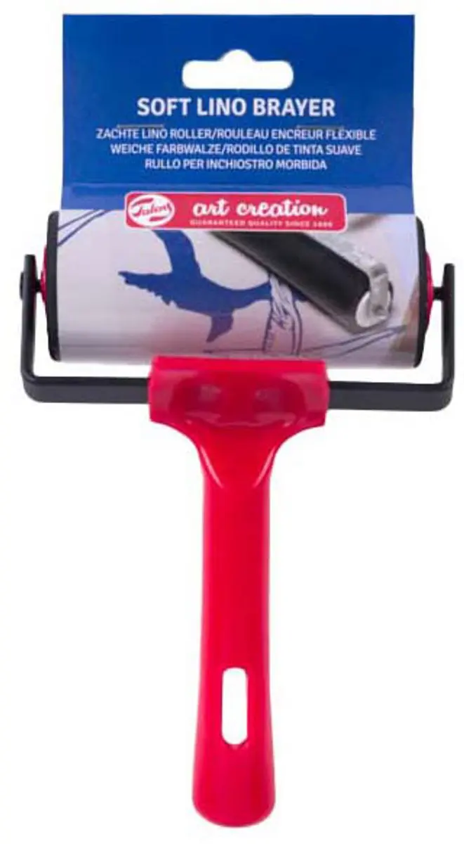 Talens Art Creation Lino Roller Zacht 95mm - Rood