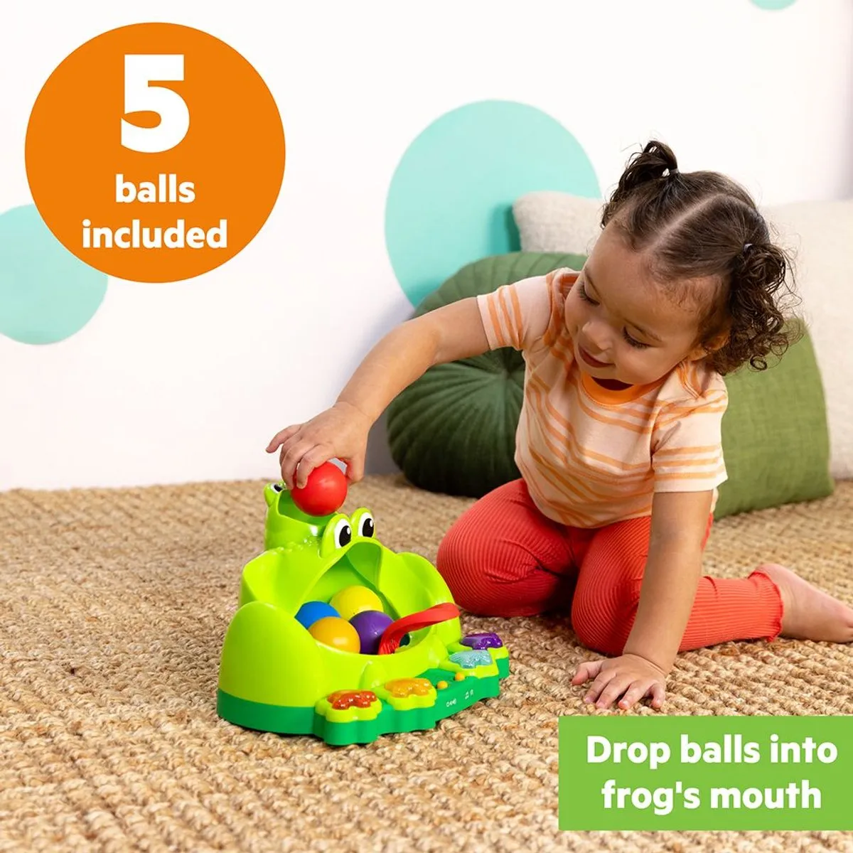 Bright Starts Baby Activity Kikker Popper - Multicolor