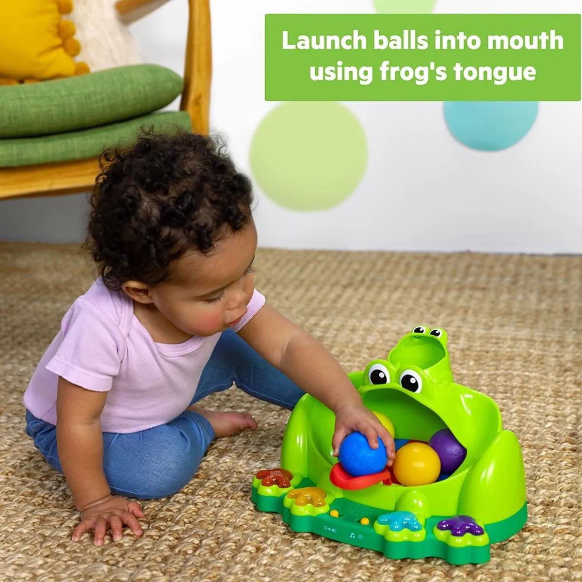 Bright Starts Baby Activity Kikker Popper - Multicolor