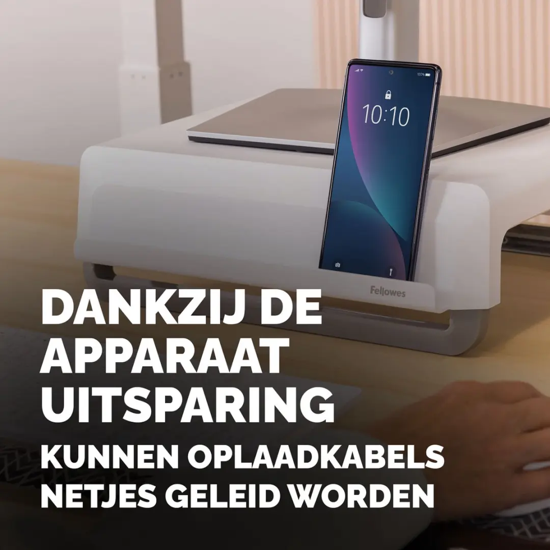 Fellowes Breyta Monitorstandaard 100016561 - Wit