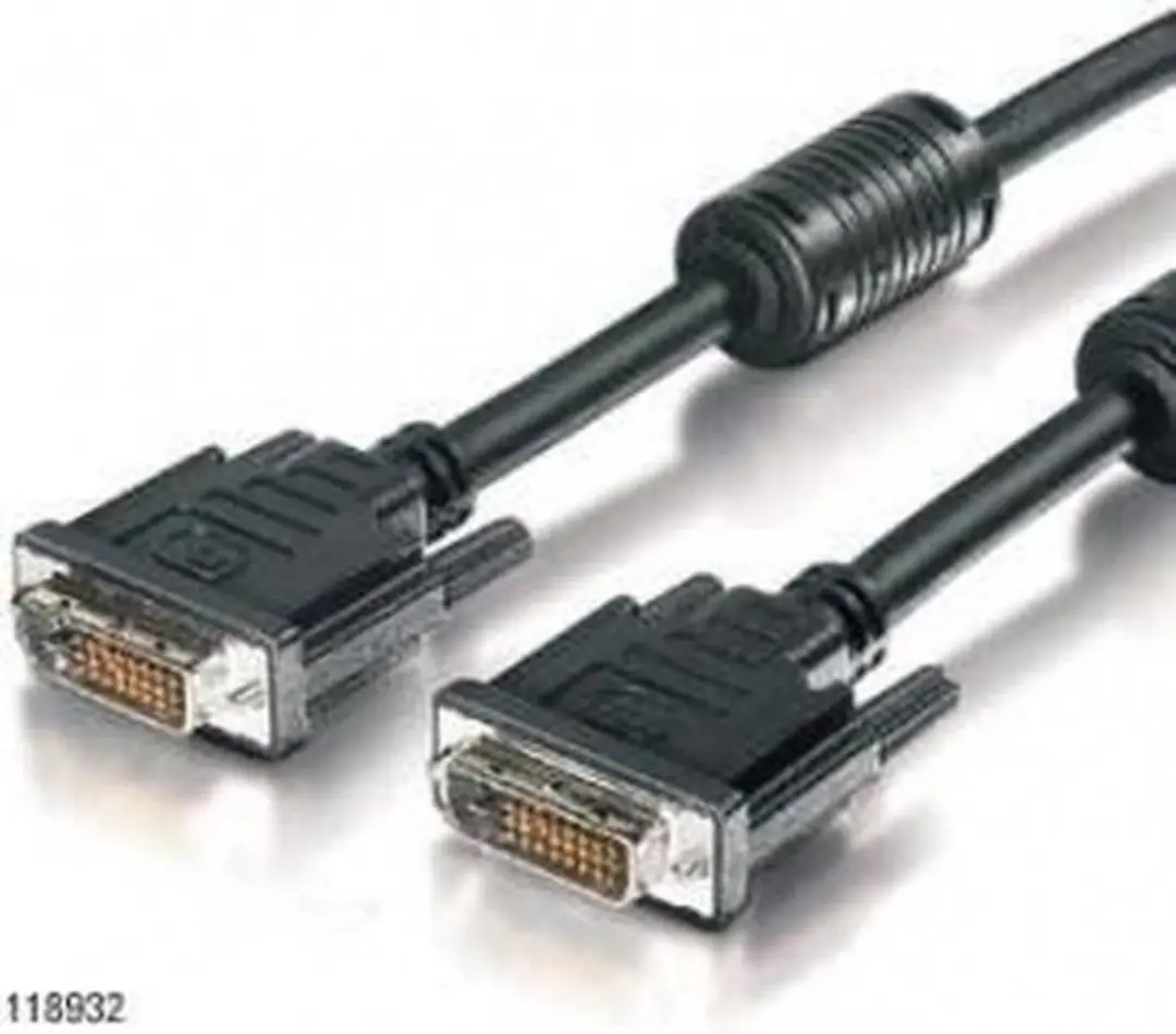Equip 118937 DVI Kabel 10m - Zwart