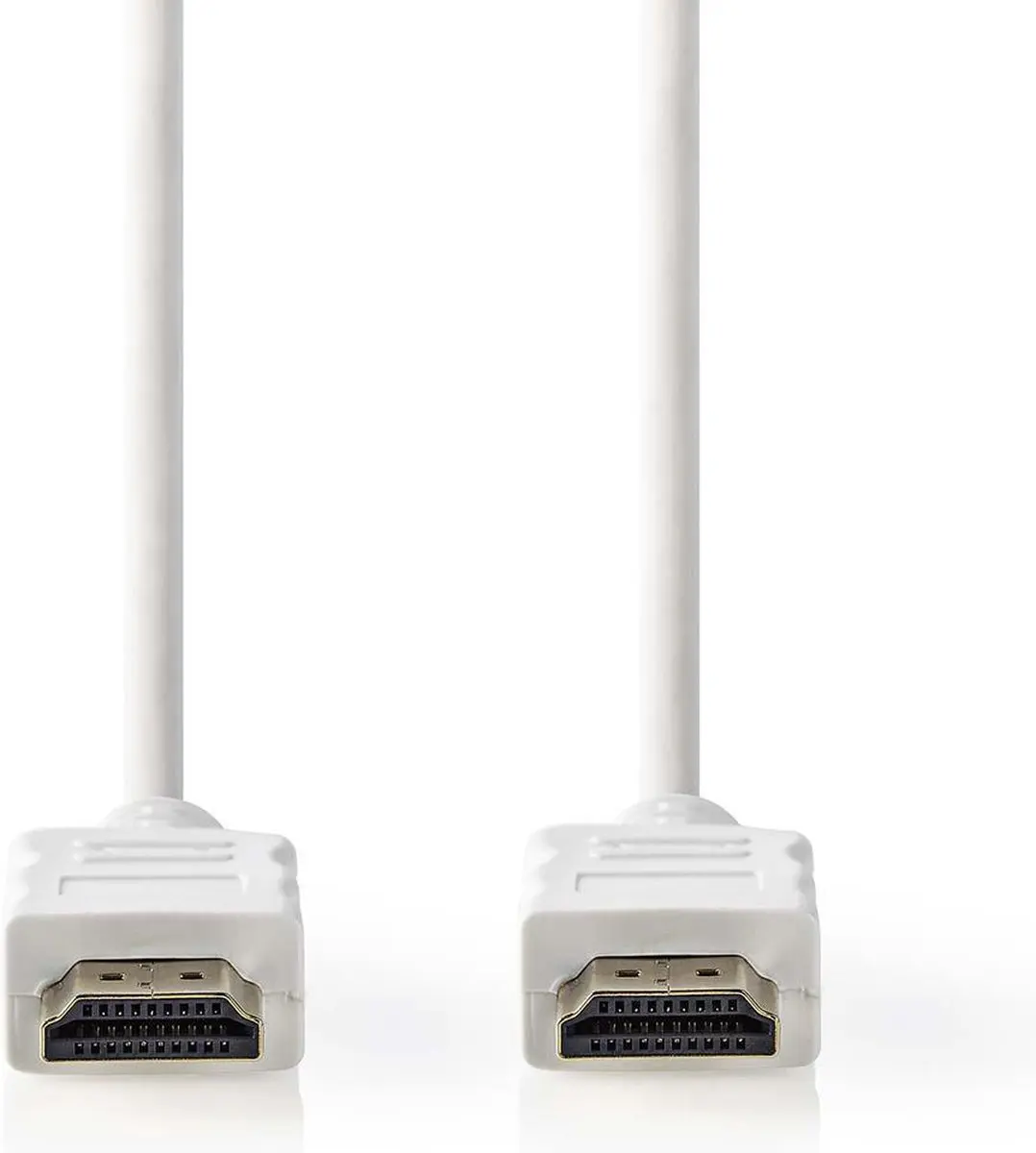 Nedis HDMI-Kabel CVGP34000WT20 4K@30Hz - 2m - Wit - afbeelding 6 van 6