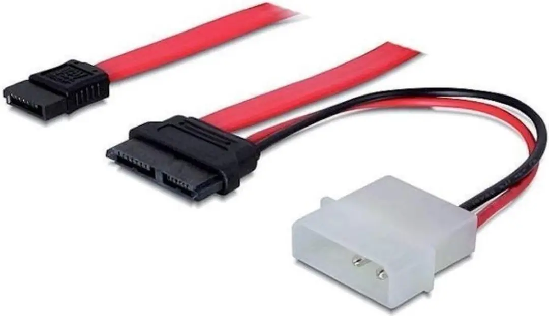 Deltaco SATA-11 SATA-kabel 0.5m