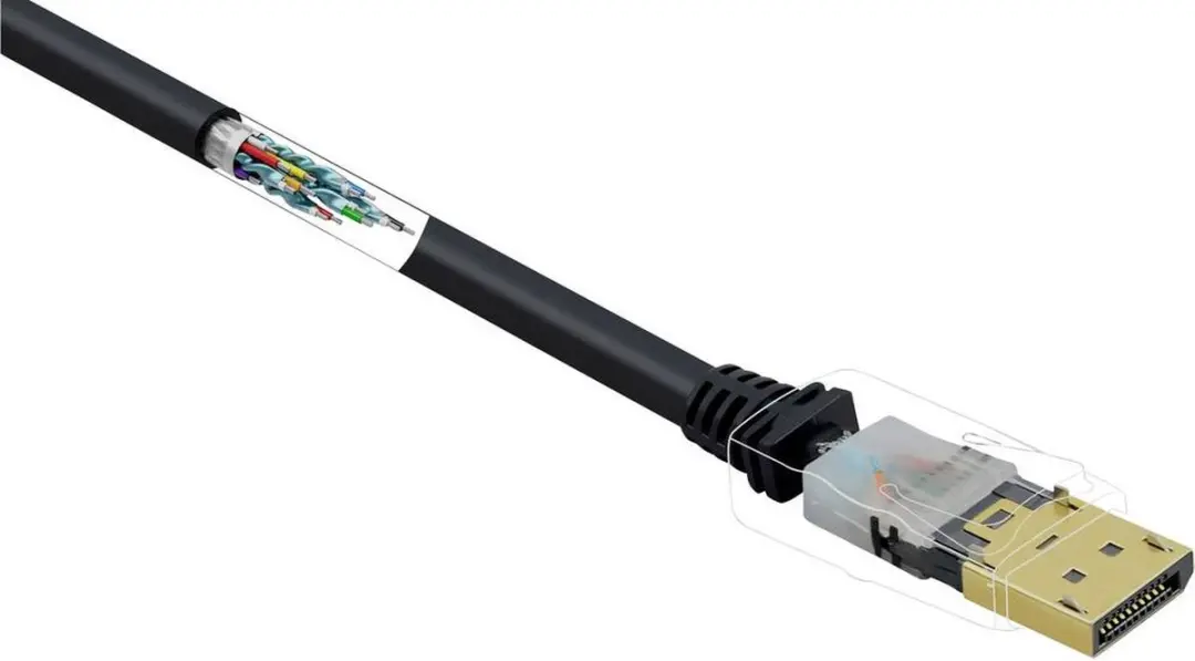 Renkforce DisplayPort Kabel 0.5m - Zwart - UHD 4K @ 60Hz