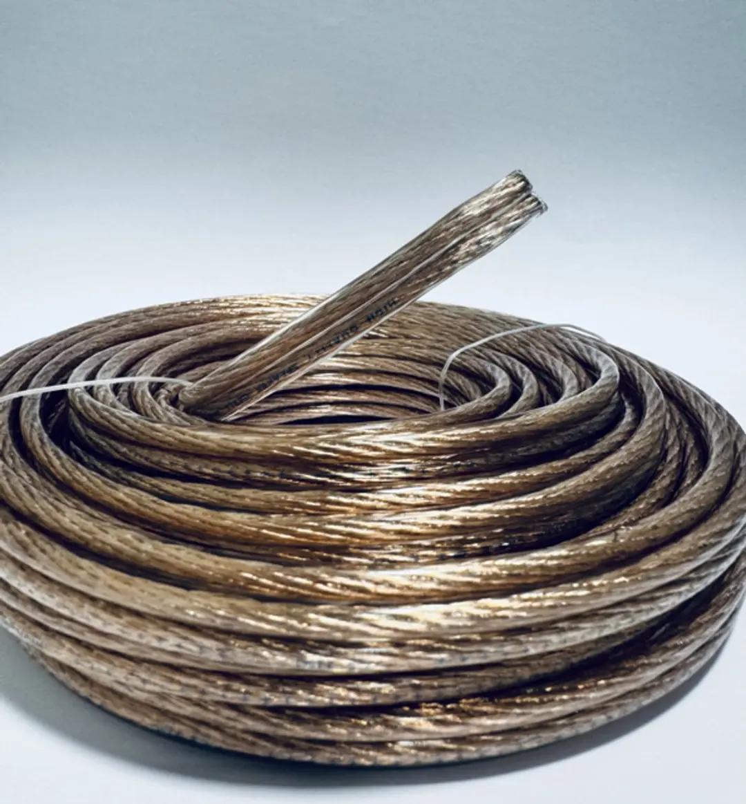 Caliber CS215X Speakerkabel 2x1,5mm - 10m - Transparant