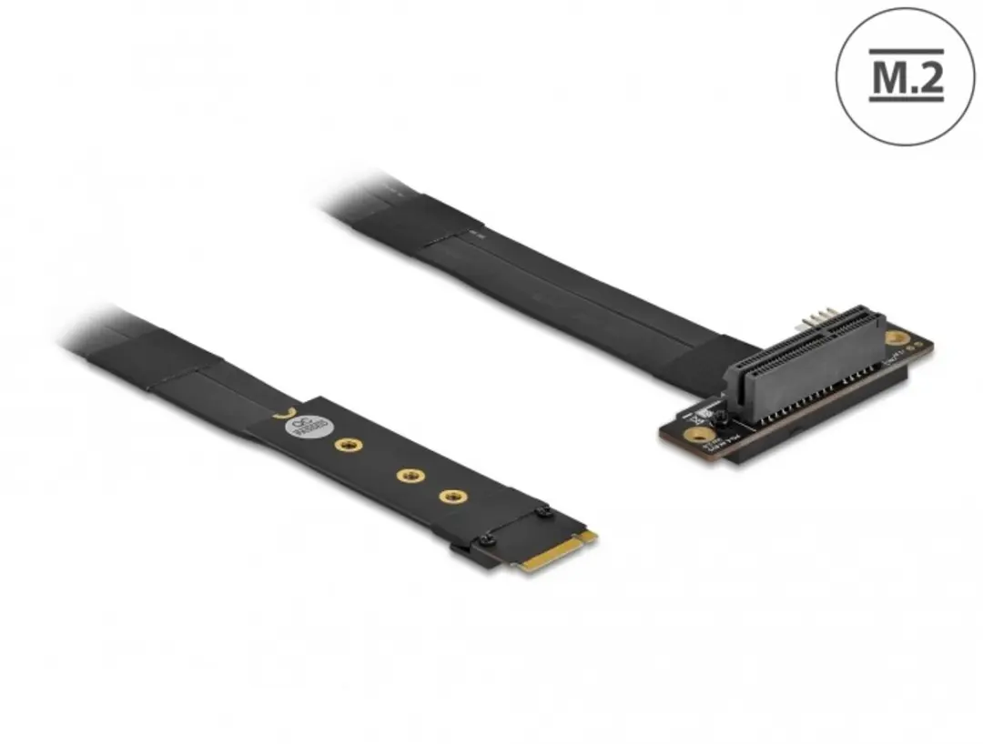 Delock M.2 Key M naar PCIe x4 NVMe Adapter
