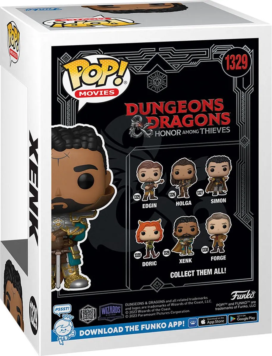 Funko Pop! Xenk #1329 Dungeons & Dragons - Multi - afbeelding 3 van 3