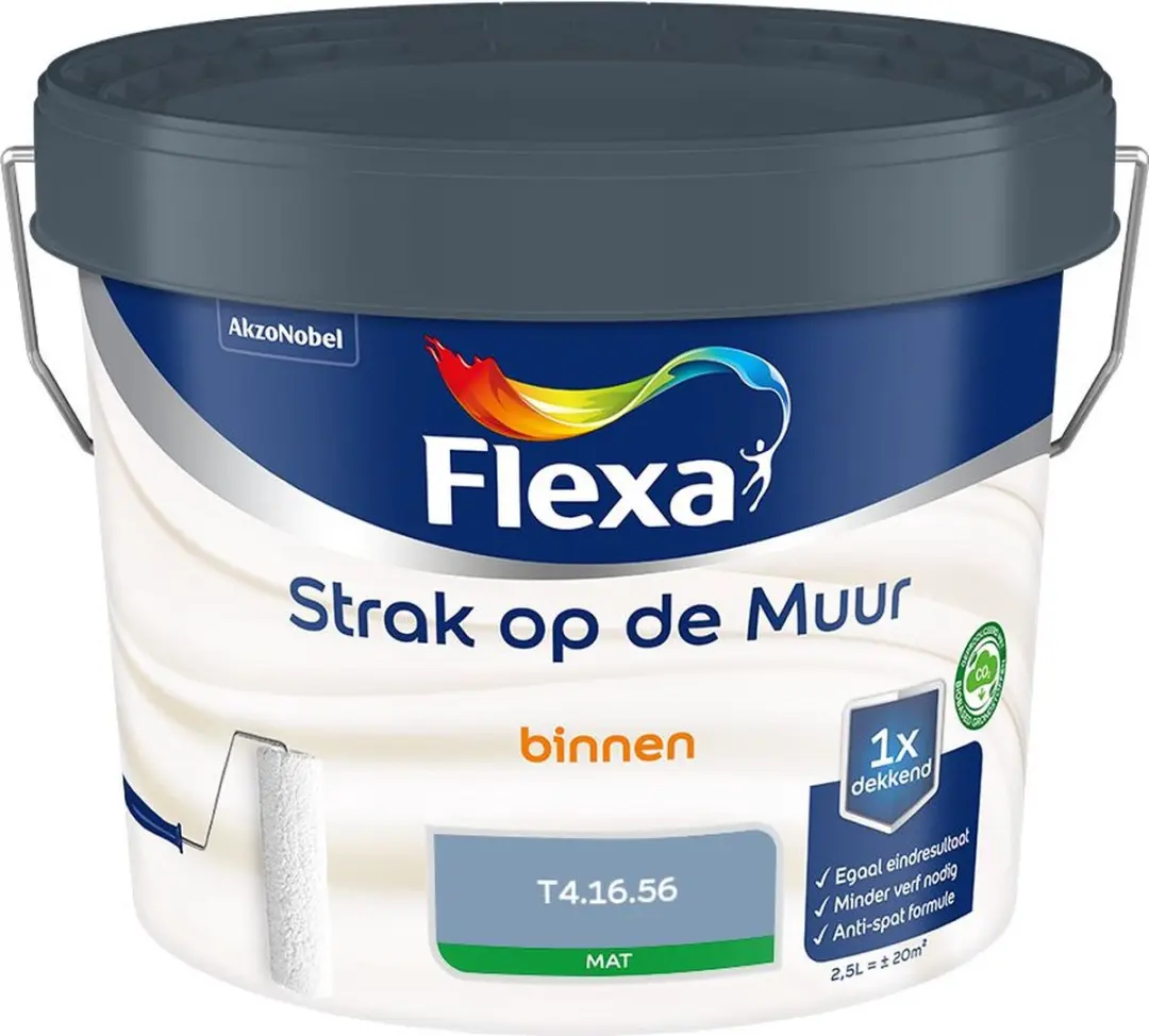 Flexa Strak Op De Muur Binnenmat T4.16.56 Mengverf 2,5L