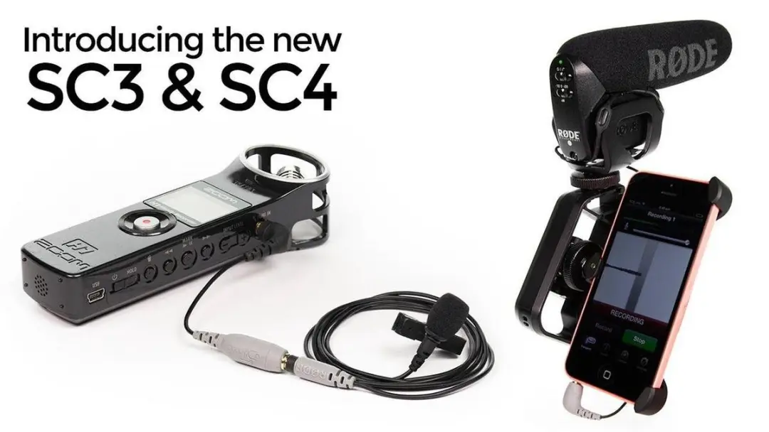 Rode SC4 TRS naar TRRS Adapter