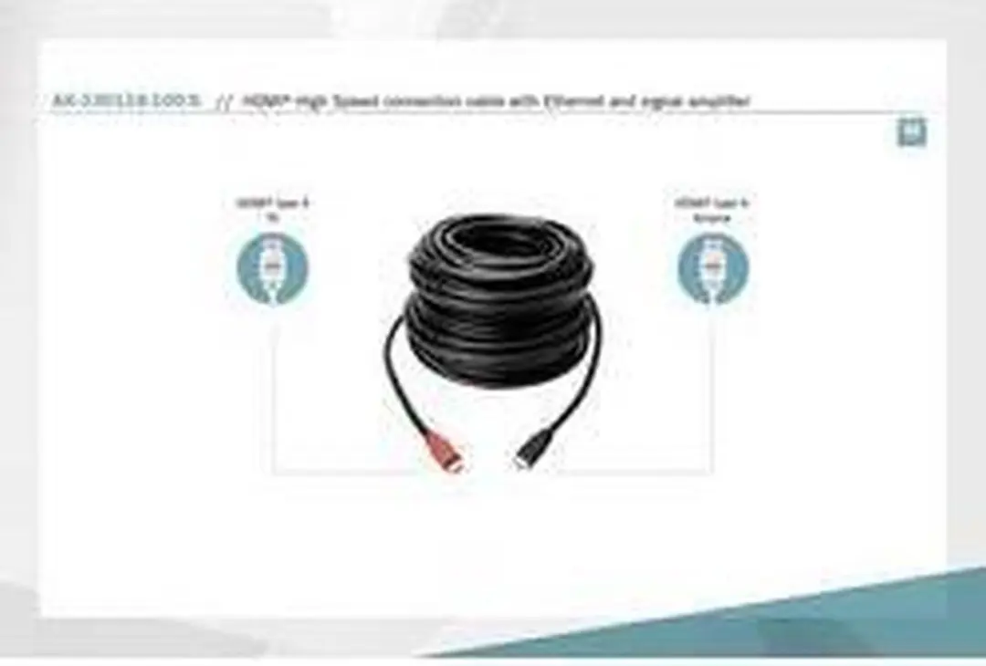 Digitus AK-330118-100-S HDMI-kabel 10m - 4K UHD - Zwart