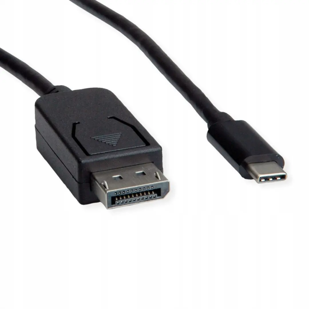 Roline USB-C DisplayPort 1.4 Kabel 2m - 8K@60Hz - Zwart