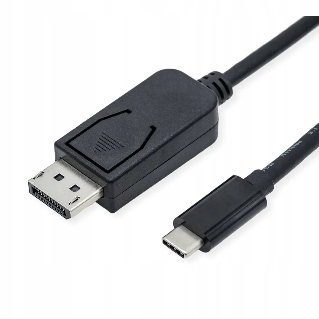 Roline USB-C DisplayPort 1.4 Kabel 2m