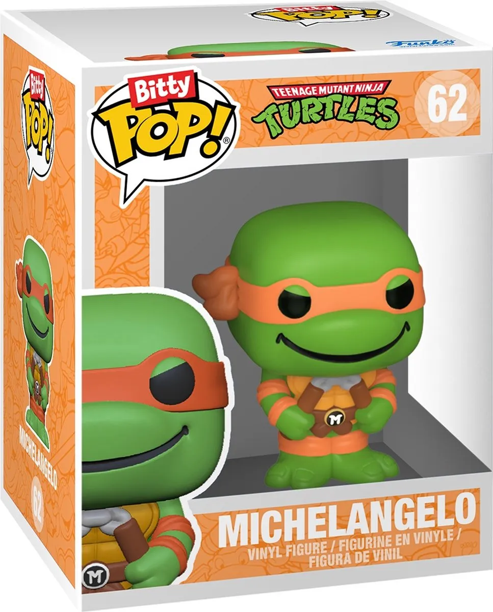 Funko TMNT Bitty POP! Leonardo 71507 - 4 Stuks