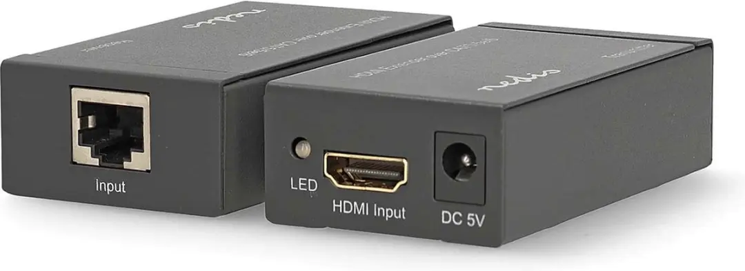 Nedis HDMI-Extender VREP3450AT - Over Cat6 - 1080p - 60m - Antraciet - afbeelding 6 van 6