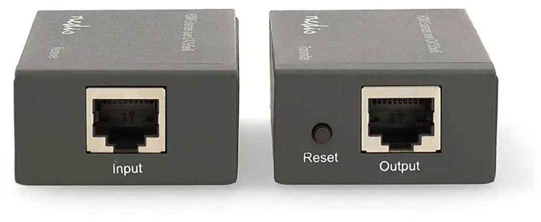 Nedis HDMI-Extender VREP3450AT - Over Cat6 - 1080p - 60m - Antraciet