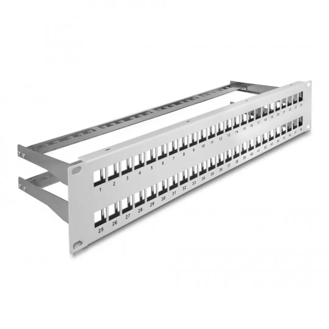 Delock 19 inch Patch Panel 2U