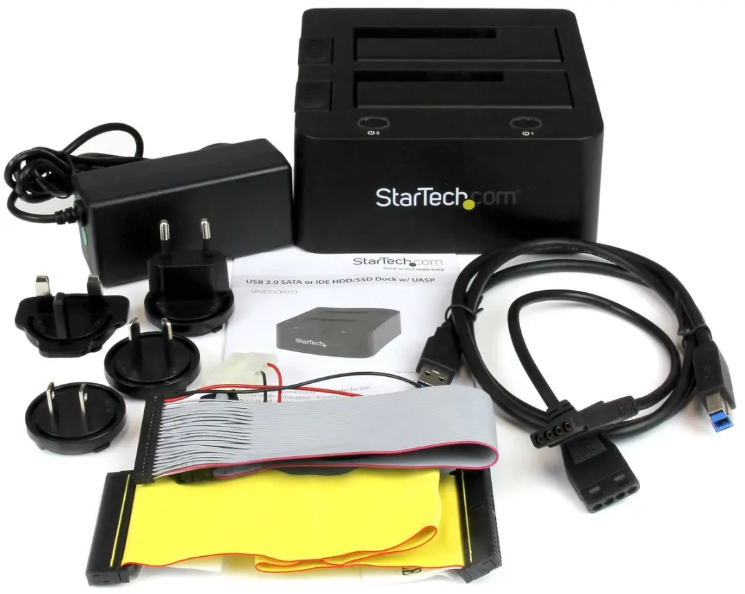 Startech UNIDOCKU33 Dockstation - Zwart