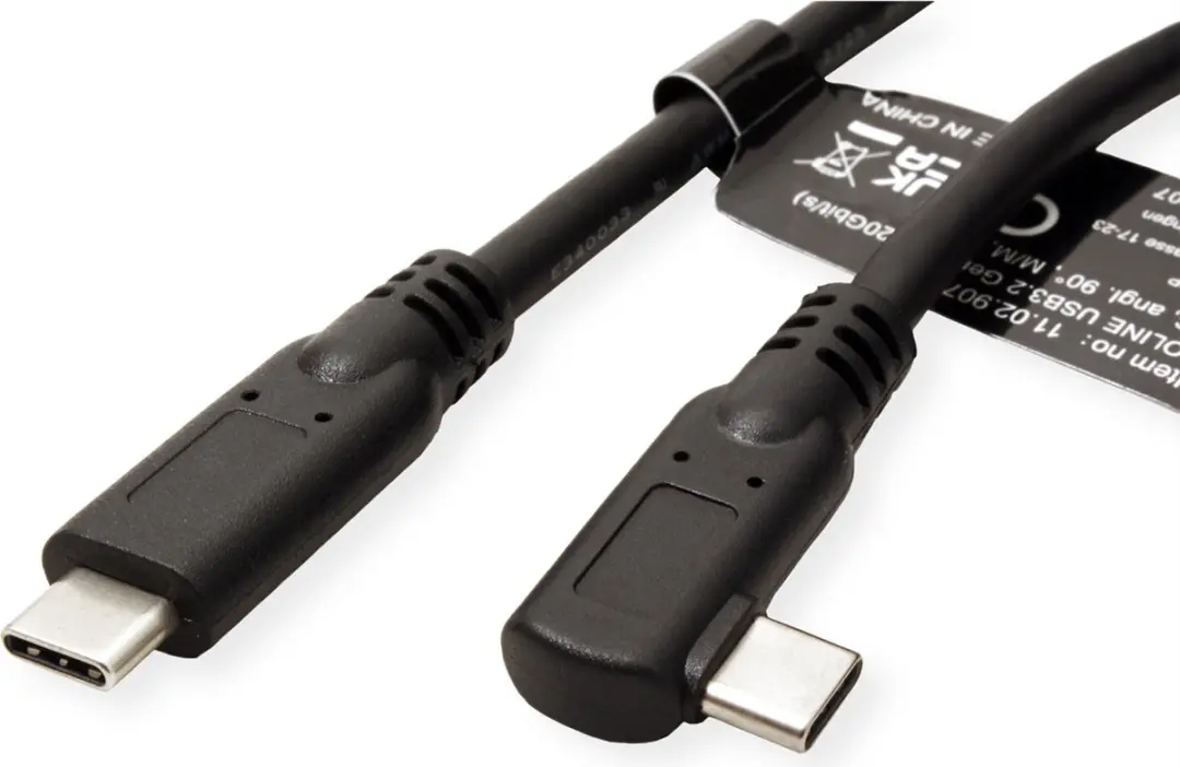 Roline USB 3.2 Gen 2x2 C-C Kabel 20Gbit/s 100W - 1m
