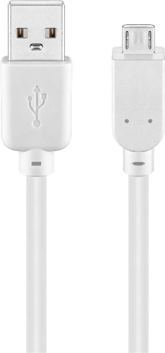 Goobay USB Micro-B naar USB-A Kabel 1m - USB 2.0 - 10 Stuks