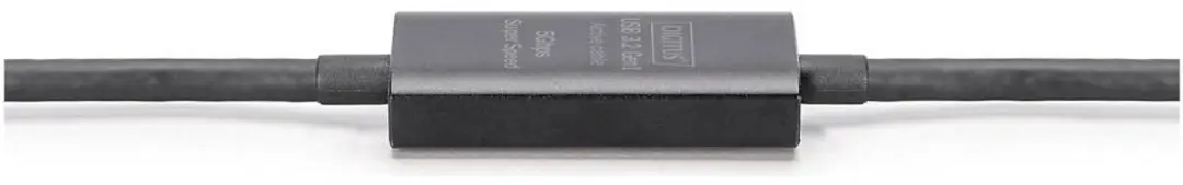 Digitus DA-73109 USB-C Kabel 10m - USB 3.2 Gen1 - Zwart