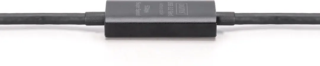 Digitus DA-73109 USB-C Kabel 10m - USB 3.2 Gen1 - Zwart