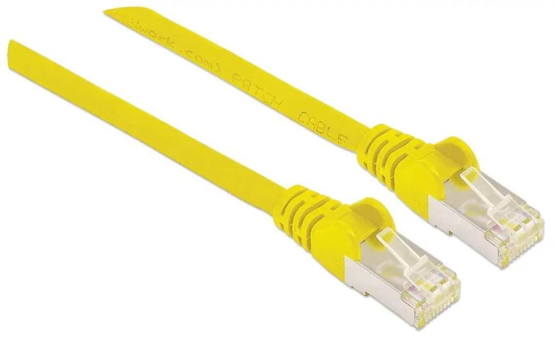 Intellinet 736725 Cat6A S/FTP Netwerkkabel 10m - Geel
