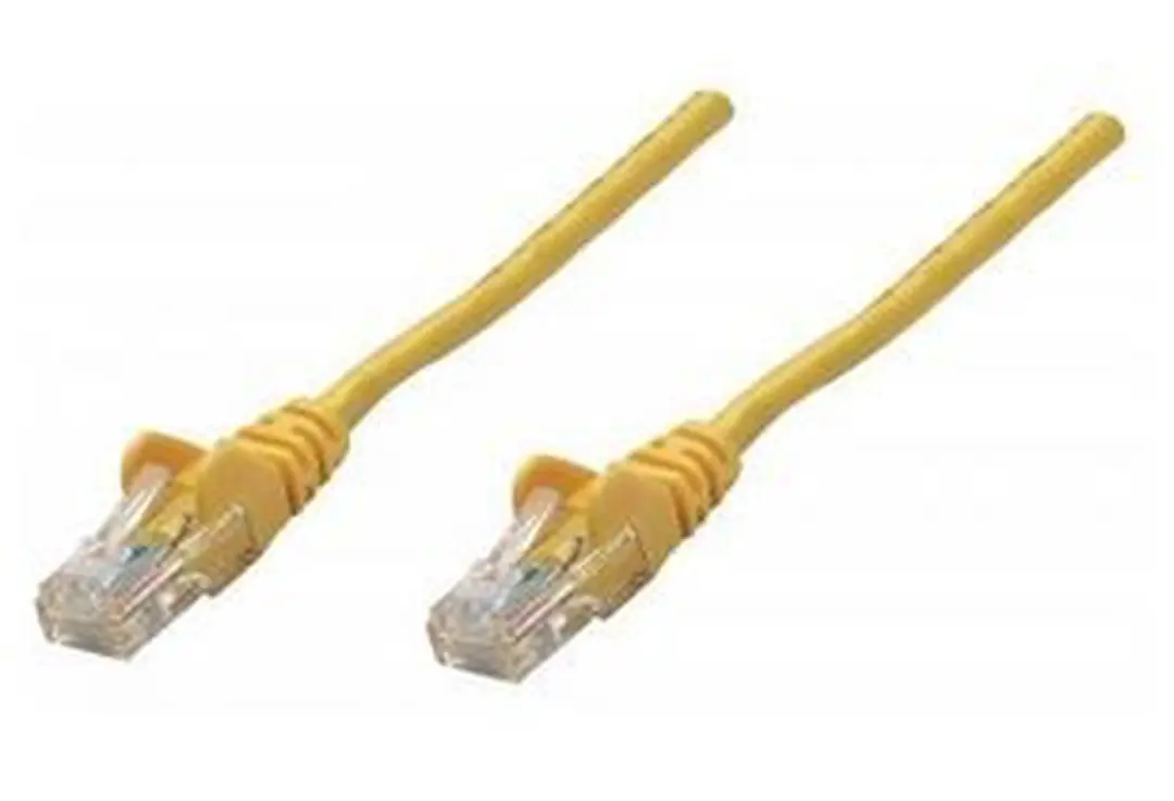 Intellinet 736725 Cat6A S/FTP Netwerkkabel 10m - Geel