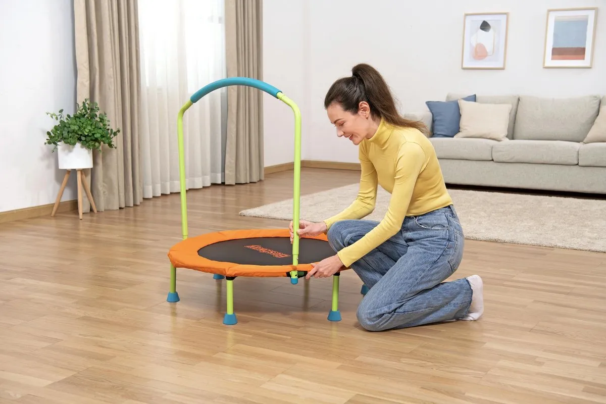 Bestway WonderJump 91cm Trampoline - Zwart/Oranje