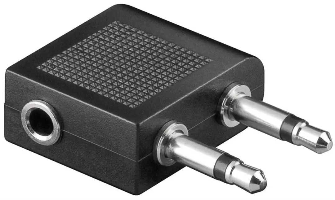 Goobay 3,5mm Jack Stereo Vliegtuigadapter
