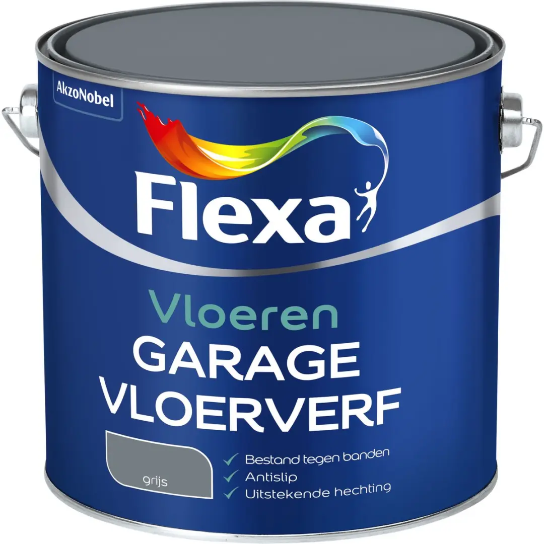 Flexa Garagevloerverf Grijs 2,5L