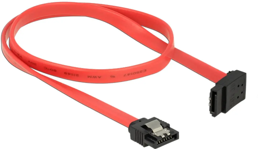 Delock SATA Datakabel 6 Gbit/s - Rood - 0,50m