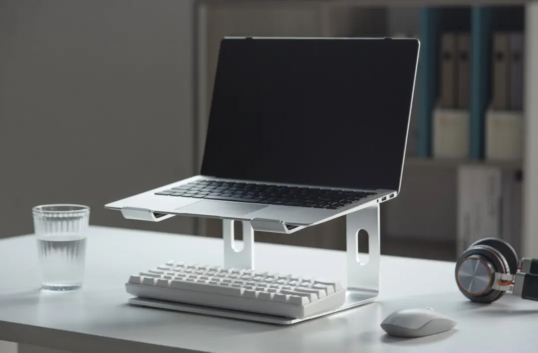 Gembird NBS-D1-01 Laptopstandaard - Aluminium Zilver