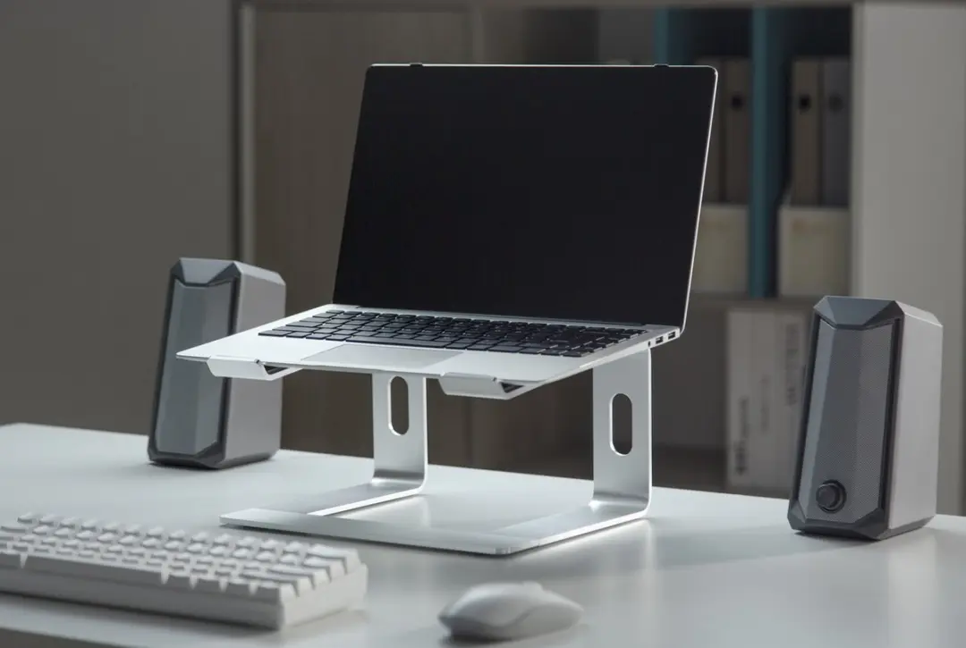 Gembird NBS-D1-01 Laptopstandaard - Aluminium Zilver