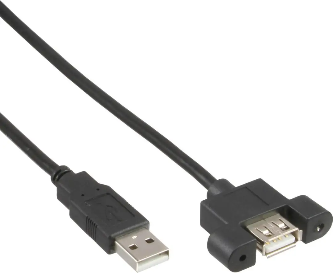 InLine USB-A Verlengadapter 0,6m