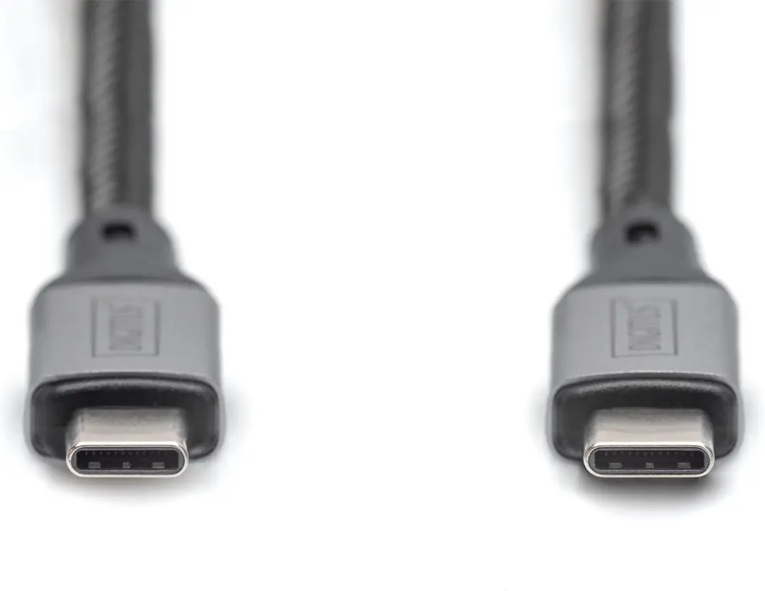 Digitus USB 4.0 Type-C Kabel 3m 20Gbps PD 3.0 - Transparant