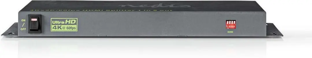 Nedis HDMI Splitter VSPL3438AT 1 naar 8 - 4K 60Hz HDR