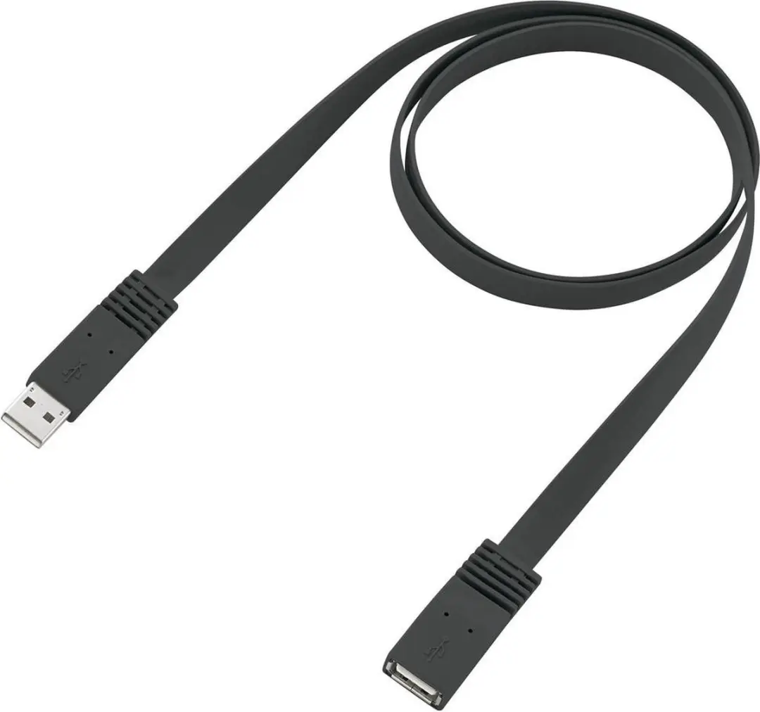 Renkforce RF-4096134 USB-kabel USB-A 2.0 - 2m - Zwart