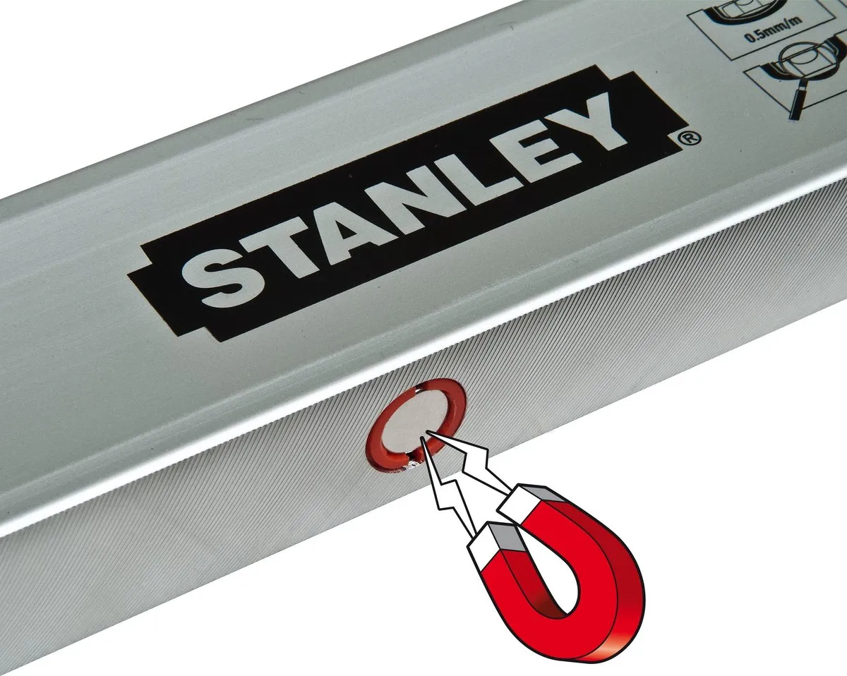 Stanley Classic Magnetisch Waterpas 800mm STHT1-43112 - Grijs - afbeelding 6 van 6