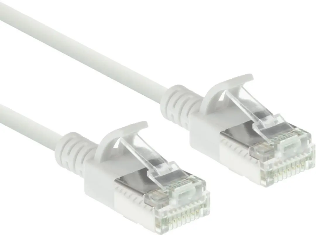 ACT Witte DC6952 LSZH U/FTP CAT6A Patchkabel 0,25m