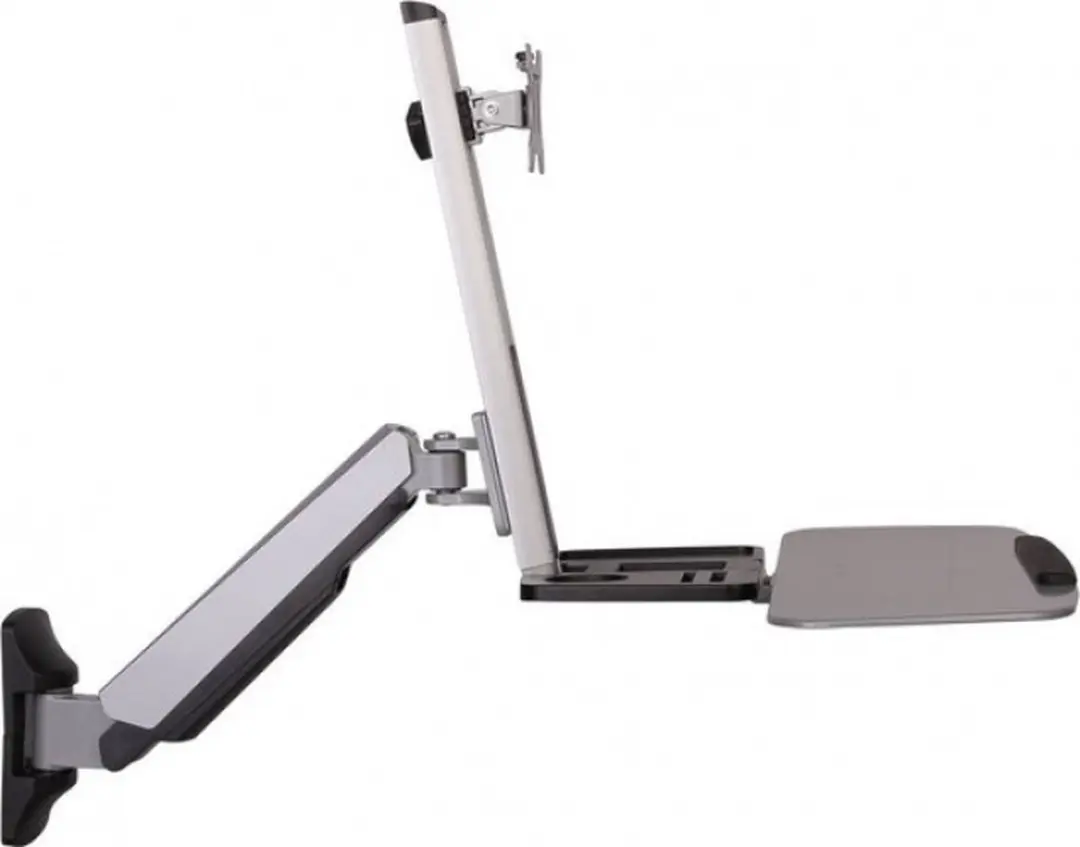 SpeaKa Professional SP-MM-705 Wandbeugel Monitor - 32" - Zilver