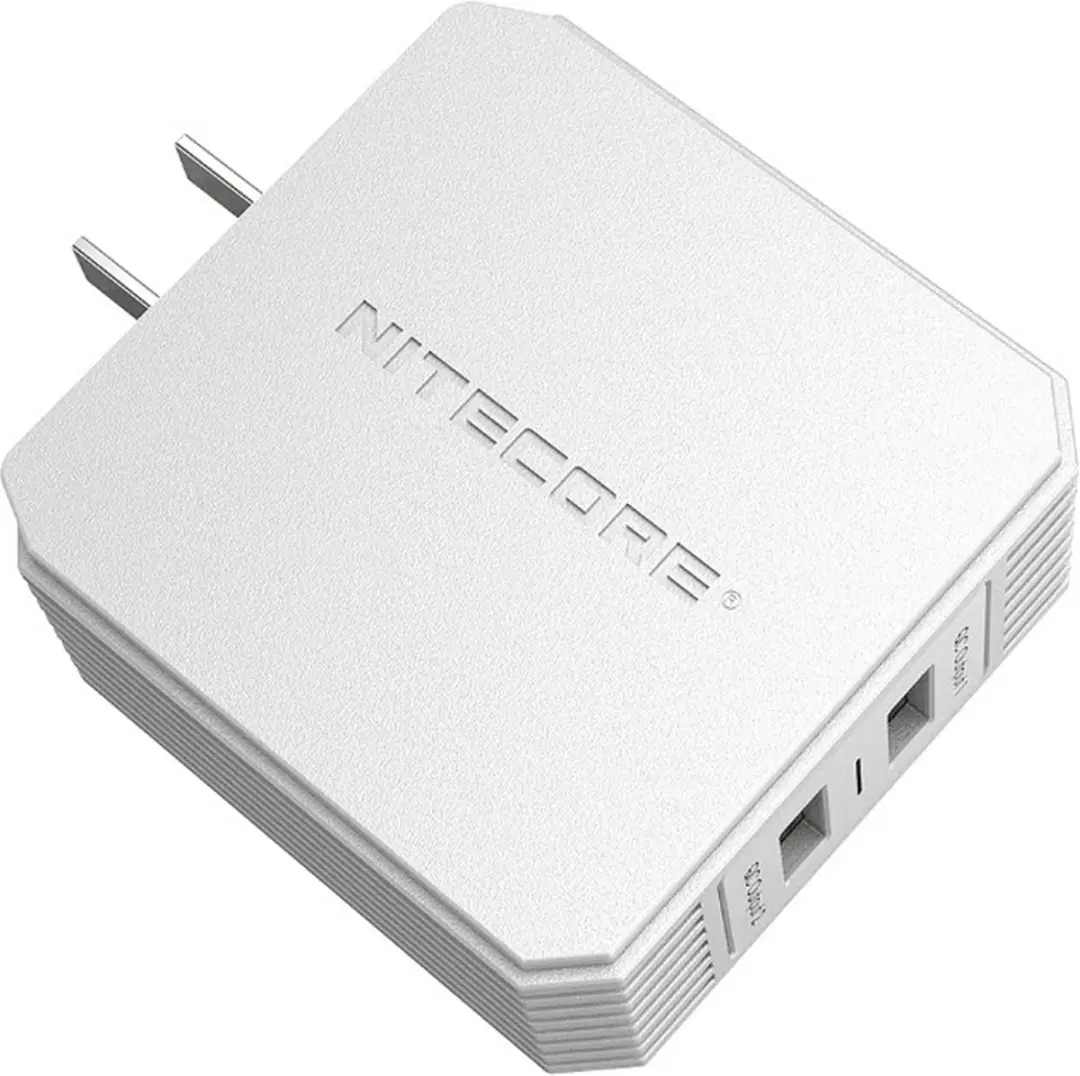 Nitecore UA42Q USB Adapter - Wit