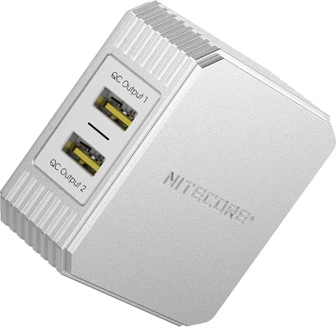 Nitecore UA42Q USB Adapter - Wit