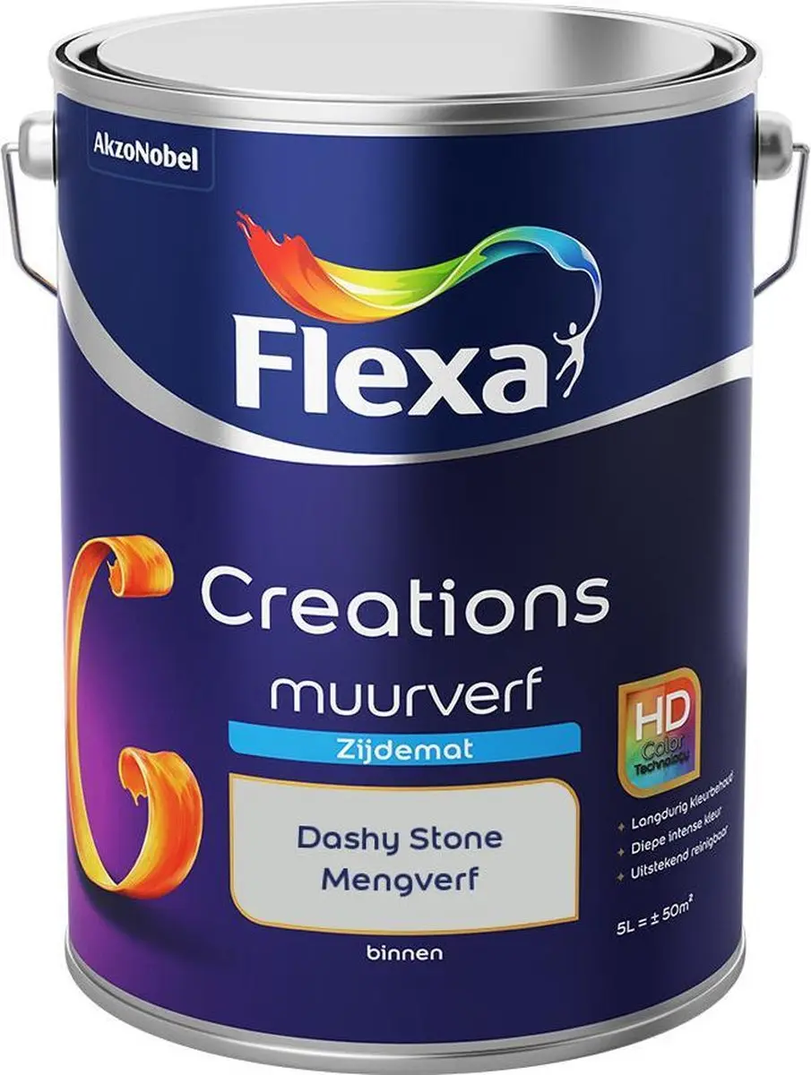Flexa Creations Muurverf Zijdemat Dashy Stone 5L