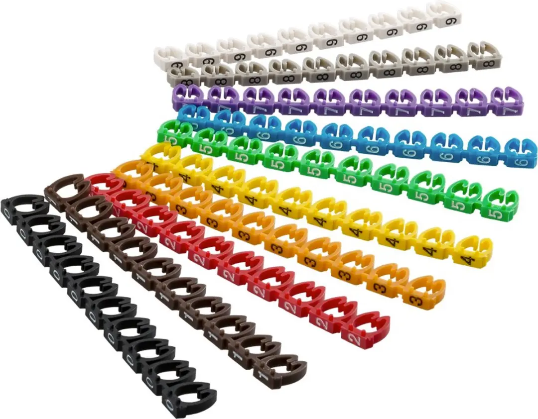 Goobay Markeerclips 3,8-5,9mm