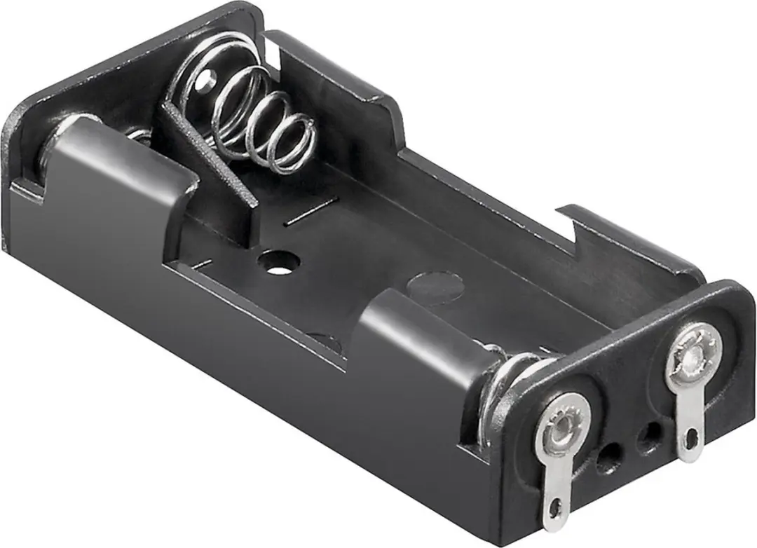 Goobay Batterijhouder 2xAAA Soldeer